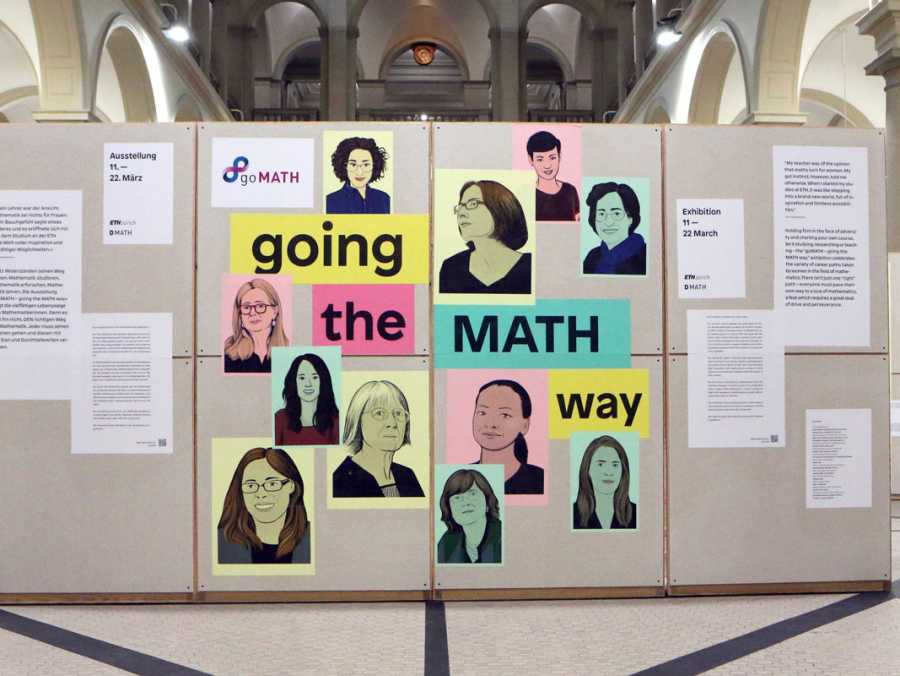 放大图:戈马-走数学之路-展览介绍板