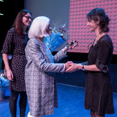 Sara van de Geer, Van Wijngaarden Award ceremony
