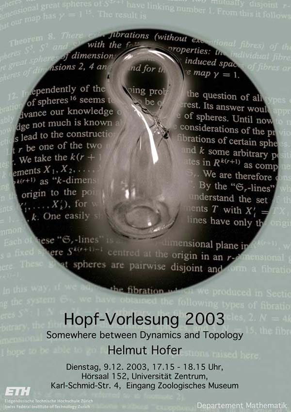 海报Hopf-Vorlesung 2003