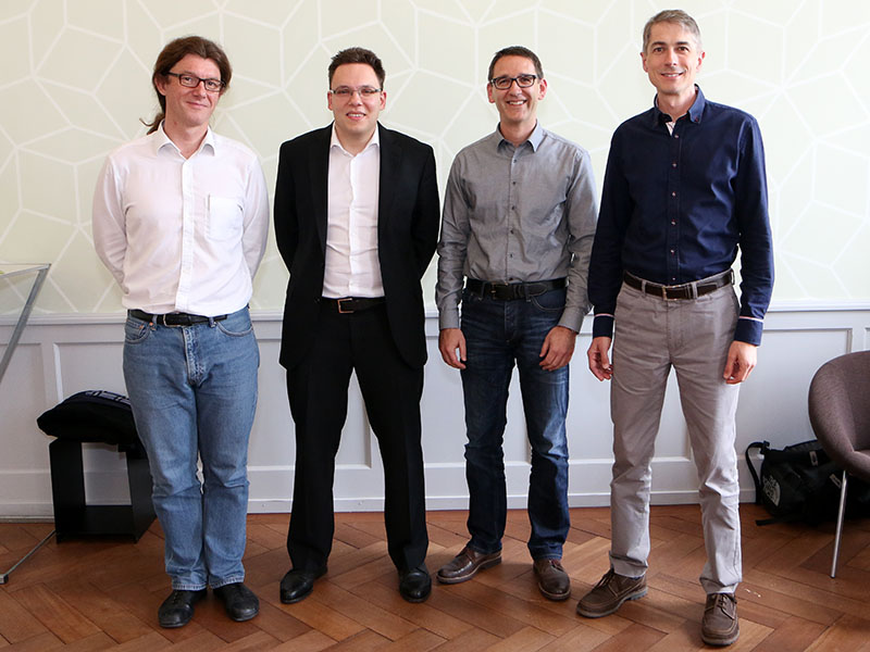 放大视图:Josef Teichmann, David Stefanovits, Mario Wüthrich, Damir Filipovic